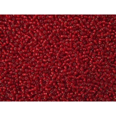 TOHO Round 15/0 Silver-Lined Ruby 25C | Japanese Seed Beads