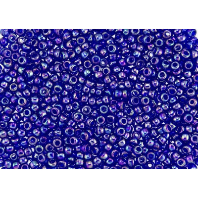 TOHO Round 15/0 Trans-Rainbow Cobalt 87 | Japanese Seed Beads