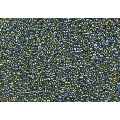 TOHO Round 15/0 Seed Beads Topaz Emerald Lined 243 | 5g