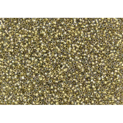 TOHO Round 15/0 Gold Lined Crystal Beads 262 | Japanese Seed Beads