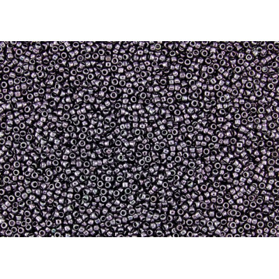 TOHO Round 15/0 Metallic Amethyst Gun Metal 90 | Japanese Beads