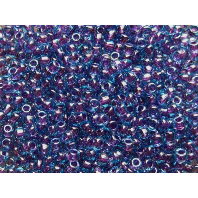 TOHO Round 15/0 Aqua Purple Lined 252 | Japanese Seed Beads