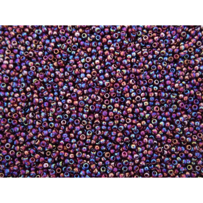 TOHO Round 15/0 Seed Beads Trans-Rainbow Amethyst 166C | Glass Beads
