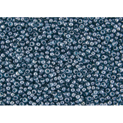 TOHO Round 15/0 Seed Beads Trans-Lustered Teal 108BD | Glass Beads