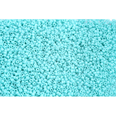 TOHO Round 15/0 Seed Beads Opaque Turquoise 55 | Japanese Glass