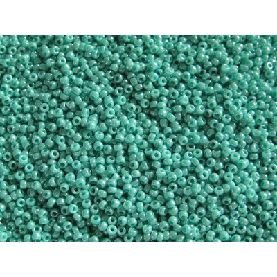 TOHO Round 15/0 Opaque-Lustered Turquoise 132 | Japanese Beads
