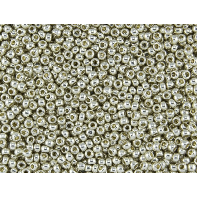 TOHO Round 15/0 Seed Beads Galvanized Aluminum PF558 | Glass Beads