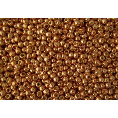 TOHO Round 15/0 Rose Gold Seed Beads 551 | Japanese Glass Beads