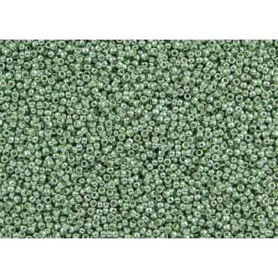 TOHO Round 15/0 Galvanized Mint Green PF570 | Japanese Seed Beads