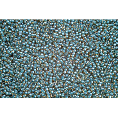 TOHO Seed Beads 15/0 Topaz Turquoise Lined 953 | Japanese Glass