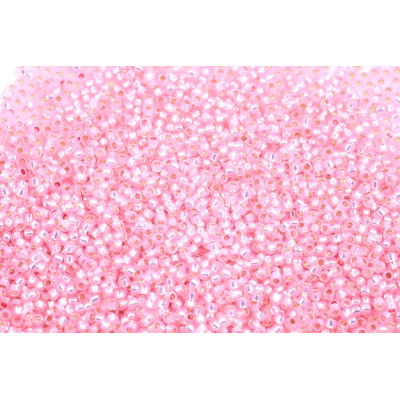 TOHO Round 15/0 Pink Opal Silver Lined PF2105 | Japanese Seed Beads
