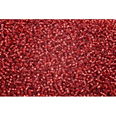 TOHO Round 15/0 Ruby Opal Silver Lined PF2113 | Seed Beads