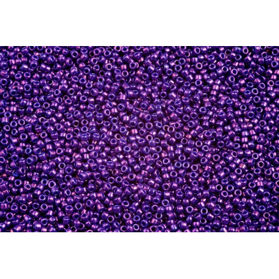 TOHO Round 15/0 Seed Beads Higher-Metallic Grape 461 | 5g