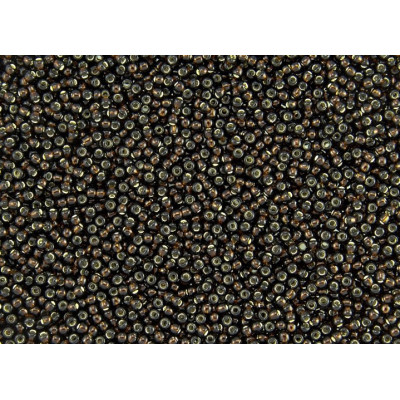 TOHO Round 11/0 Silver-Lined Jet 2205 | Japanese Glass Beads