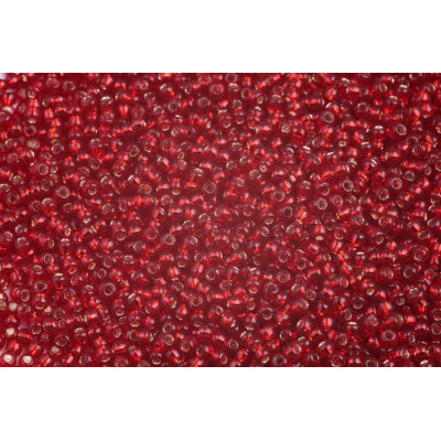 TOHO Round 11/0 Garnet Silver Lined 25D | Japanese Glass Beads