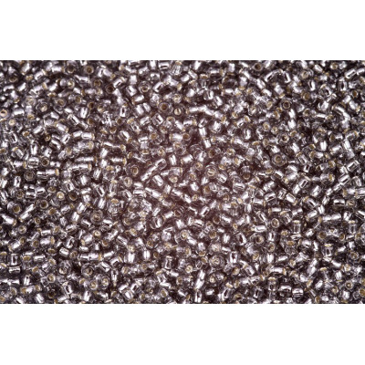 TOHO Round 11/0 Light Black Diamond Silver Lined 29 | Seed Beads