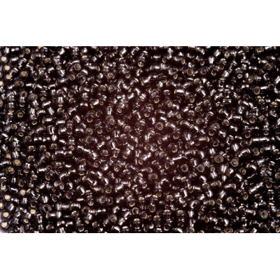 TOHO Round 11/0 Dark Black Diamond Silver Lined 29C | Seed Beads