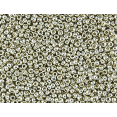 TOHO Round 8/0 Seed Beads Galvanized Aluminum PF558 | 10g