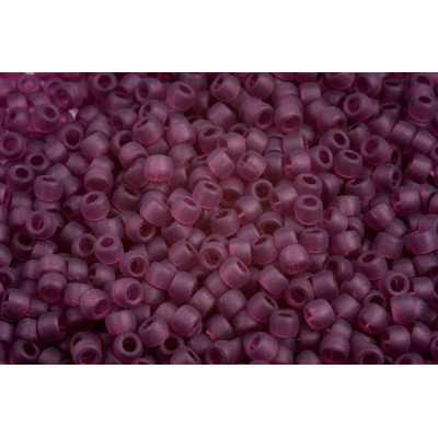 Matubo Round 7/0 Matte Amethyst 20060/84110 | Czech Glass Beads