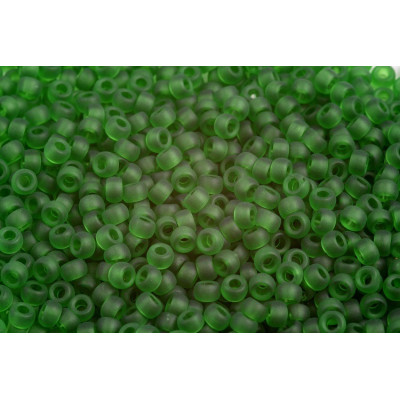 Matubo Round 7/0 Matte Chrysolite Green 50050/84110 | Czech Glass