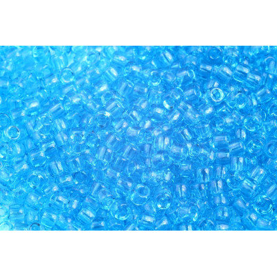 Matubo Round 7/0 Czech Glass Beads Aquamarine 60020 | 3.5mm