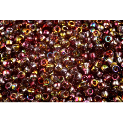 Matubo™ Round 7/0 Magic Red Yellow 00030/95600 | Czech Glass Beads