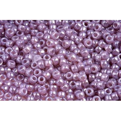 Matubo Round 7/0 Opal Violet White Luster 21010/14400 | Seed Beads