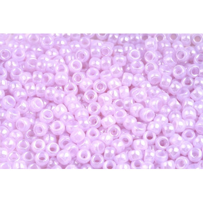 Matubo Round 7/0 Violet Opal White Luster 21310/14400 | Glass Beads