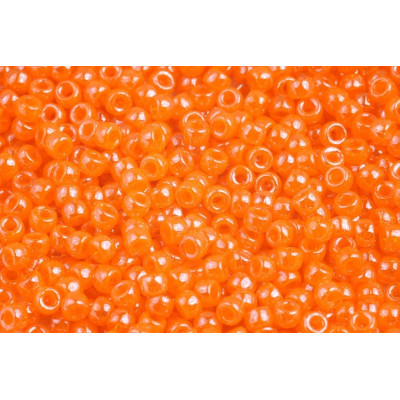 Matubo™ Round 7/0 Czech Seed Beads Orange 81250/14400 | Glass Beads