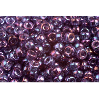 Czech Glass Matubo 2/0 Round Crystal Nebula 00030/15001 | 25pcs