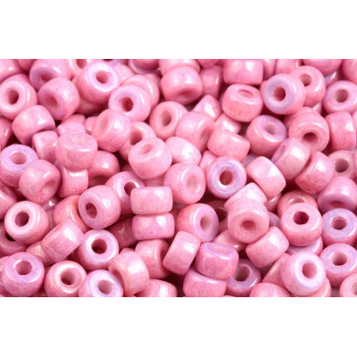 Matubo 2/0 Round Beads Chalk Lila Luster 03000/14494 | Czech Glass