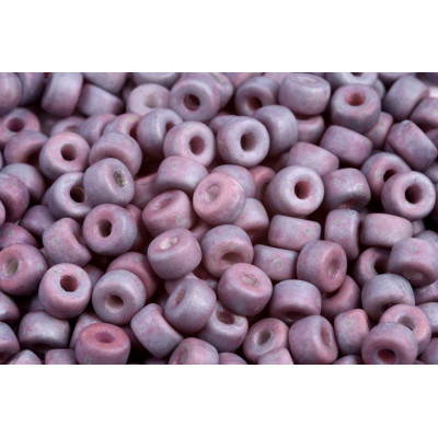 Matubo Round 2/0 Mauve Chalk Nebula Mat 03000/85001 | 6.2mm Beads