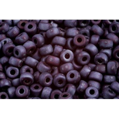 Matubo Round 2/0 Jet Nebula Matte 23980/85001 | 6.2mm Czech Beads