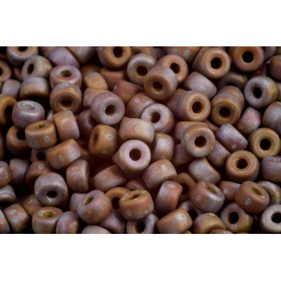 Matubo 2/0 Round Beads Mauve Nebula 53410/85001 | 6.2mm Czech Glass