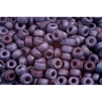Matubo Round 2/0 Violet Nebula Matte 60020/85001 | Czech Beads