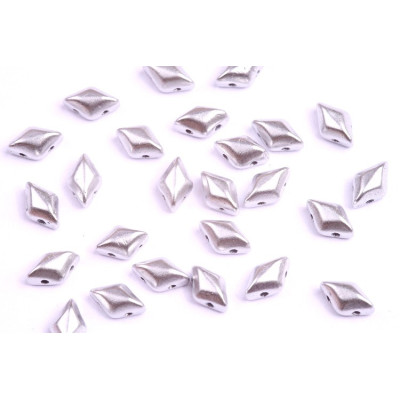 Matubo GemDuo 8x5mm Crystal Bronze Aluminium 00030/01700 | Czech Beads