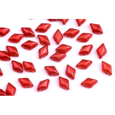 Matubo GemDuo Crystal Lava Red 00030/01890 | 8x5mm 2-Hole Beads