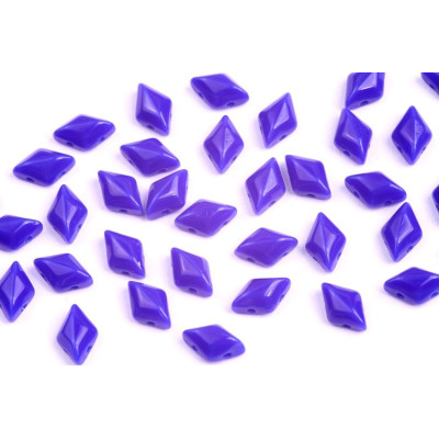 Matubo GemDuo 8x5mm Opaque Blue 33050 | Czech Glass 2-Hole Beads