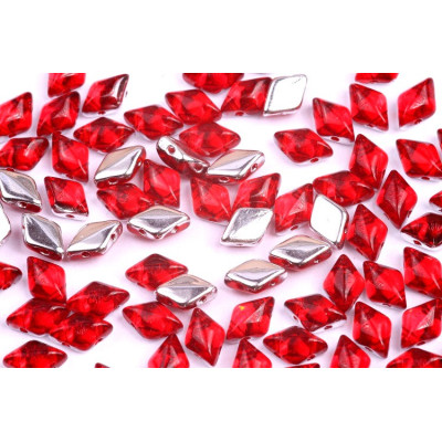 Matubo GemDuo Ruby Labrador 8x5mm 90080/27002 | Czech Glass Beads