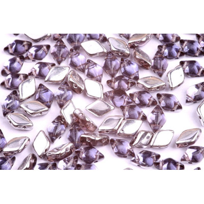 Matubo GemDuo 8x5mm Rosaline Backlit Periwinkle 70120/26901