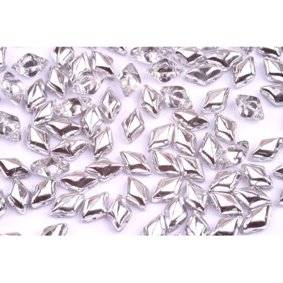 Matubo GemDuo 8x5mm Crystal Labrador 27001 | Czech Glass Beads