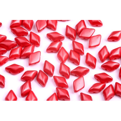 Matubo GemDuo 8x5mm Pastel Dark Coral 02010/25010 | Glass Beads