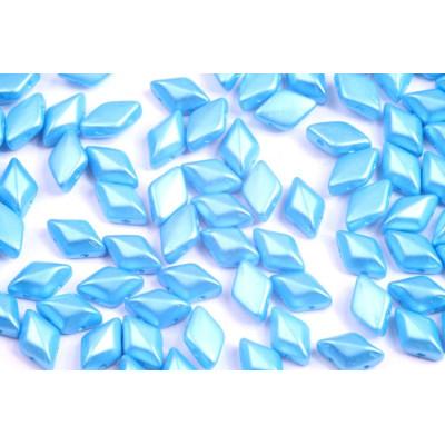 Matubo GemDuo 8x5mm Pastel Turquoise 02010/25020 | Czech Glass Beads