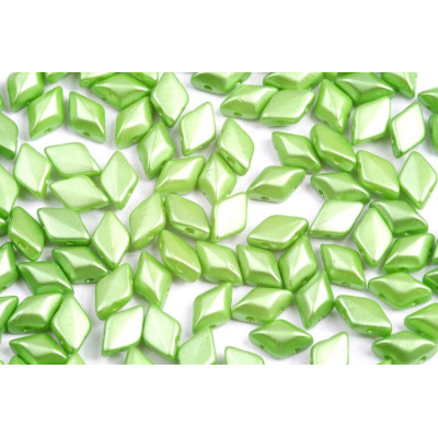 Matubo GemDuo 8x5mm Pastel Peridot 02010/25024 | Czech Glass Beads