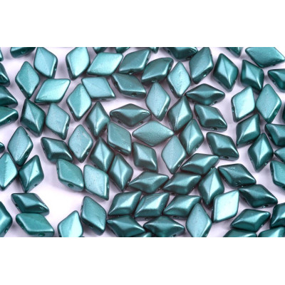 Matubo GemDuo 8x5mm Pastel Dark Chrysolite 02010/25027 | Czech Beads