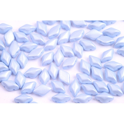 Matubo GemDuo 8x5mm Pastel Blue 02010/29310 | Czech Glass Beads