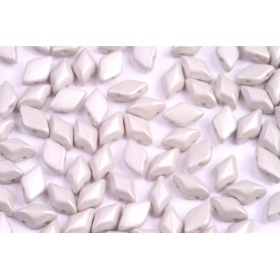 Matubo GemDuo Powder Light Grey 02010/29320 8x5mm | Czech Glass