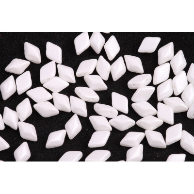 Matubo GemDuo 8x5mm Neon Silk Snowflake 02010/29571 | Czech Beads