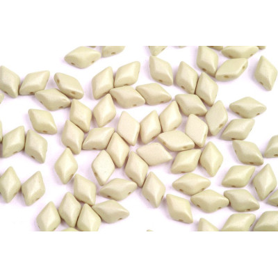 Matubo GemDuo 8x5mm Neon Silk Sage 02010/29564 | Czech Glass Beads