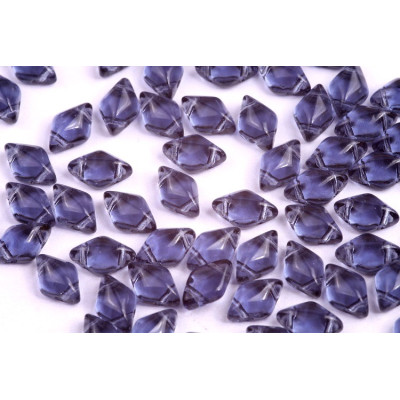 Matubo GemDuo Beads 8x5mm Montana Sapphire 30330 | Czech Glass